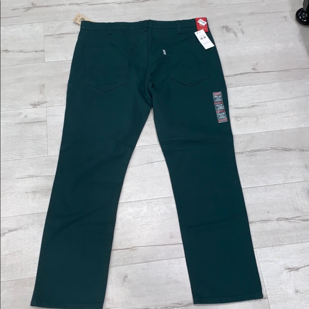 LEVI’S JEANS. HUNTER GREEN. SIZE 38/30 - Picture 3 of 3